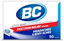 BC粉 QQ快痛救助 NSAID Aspirin (NSAID) & Cafeine & 50 Counter (10042037103993).