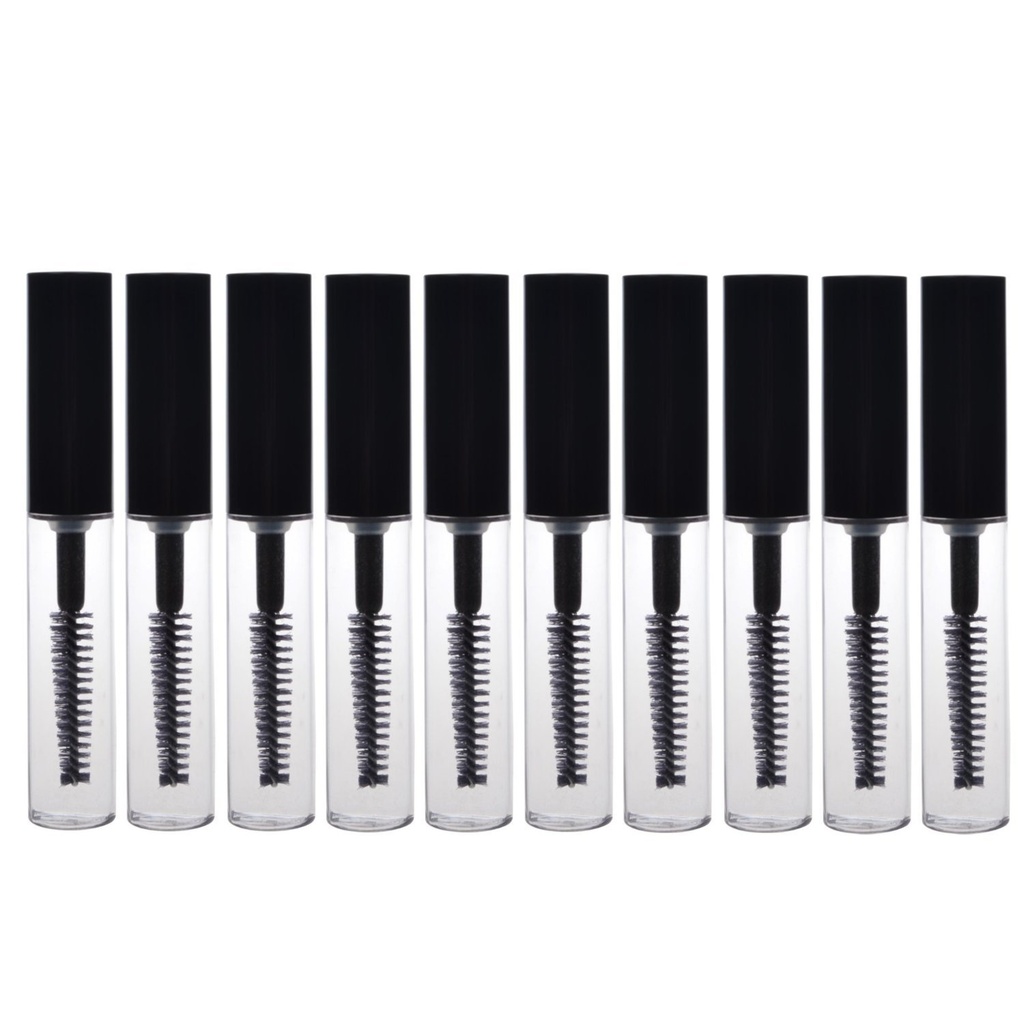 AKOAK 10 包 4ml 透明可再利用的空瓶子管容器化妆器