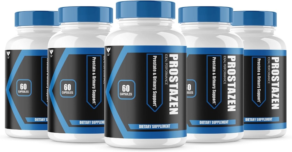 (5 Pack) Prostazen Capsules,官方Prostazen Pills 支持前列腺健康,Prostazen Plém Premium 前列腺配方,Prostazen for H健康前列腺,Prosta Zen Pastillas Reviews (300 Capsules)