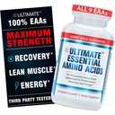 超基本氨基酸补充剂,用于切除、加固和修理,全部9种EAA,3000mg,40%Leucine,4:1:1:1 BCAA比,无Binder-Free with Organic Coating, Vegan, Keto, Non-GMO, 150片