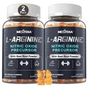 免费糖 L Arginine Nitric Oxide Gummys 1300mg 男女配 L Citrulline, Beet Root, B3 QQ L Arginine L Citrulline 补充 QQ Vegan, 120 Counts