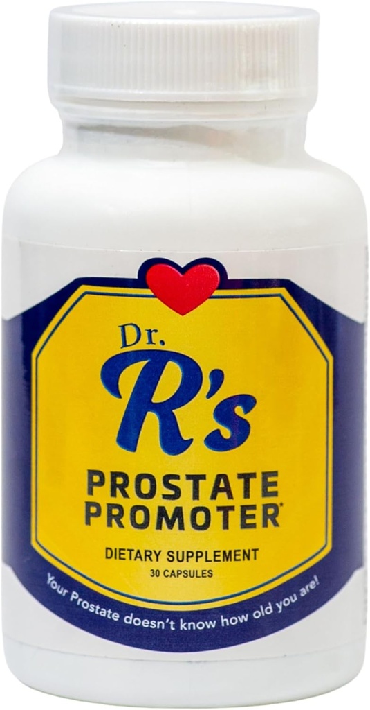 R博士的前列腺促进者 Saw Palmetto, 绿茶, Turmeric, Lycopene, I3C, Quercetin, Sulforapane, Garlic, Rosemary, Resveratrol, Bromelain 5mg - 美国男子制造的前列腺补充剂, 30 Caps