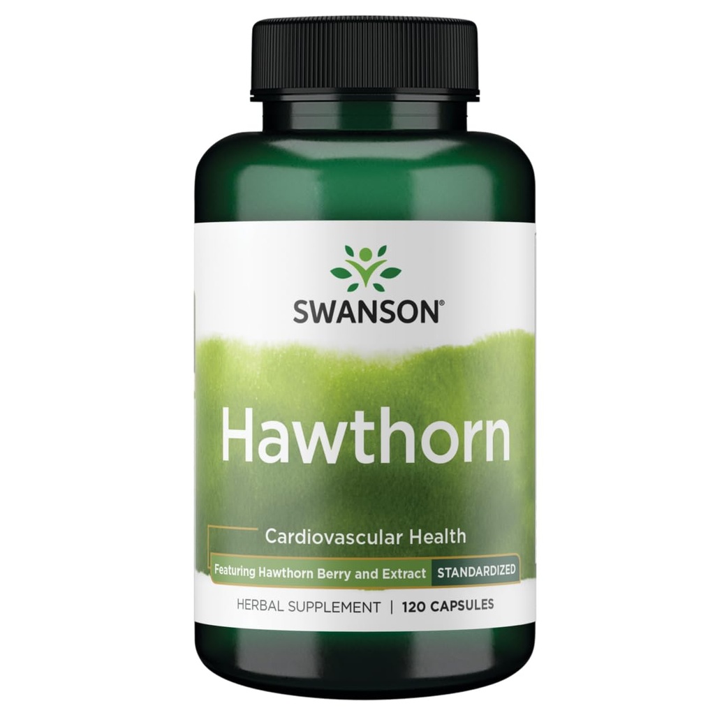 Swanson Hawthorn 提取器(标准化) 250毫克 120毛