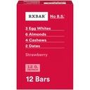 RXBAR蛋白棒,12g蛋白,Gluten自由小吃,草莓,22oz盒(12巴)