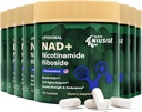 NAD补编,《NAD Nicotinamide Riboside 900 Mg男女》, Liposomal NAD+ 与Nicotinamide Riboside,Resveratrol & Quercetin,能源,Boost NAD+,800 Capsules一起进行补充
