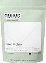 Amy Myers MD Paleo蛋白粉 - 草莓和奶油,20 services - 柯拉根基固醇功能支持 - Gluten-free & N-Dairy蛋白补充剂