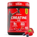 六星水合单水合物粉末,X3(Fruit Punch) - Flawared Creatine HCl 水合单水合物 肌肉建筑与性能补充 - 男女工作后补充 - 30种服务