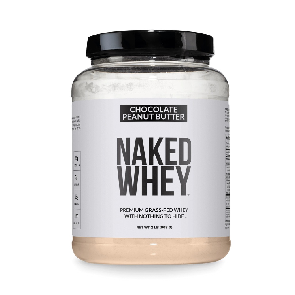 NAKED WHEY 巧克力花生酱蛋白粉、草药WHY、无转基因、无豆和无糖。