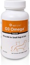 猫和小狗的VetOne O3 Omega Soft Gel - 基本脂肪酸支持 - 皮肤和煤炭补充 - 60个卡普尔