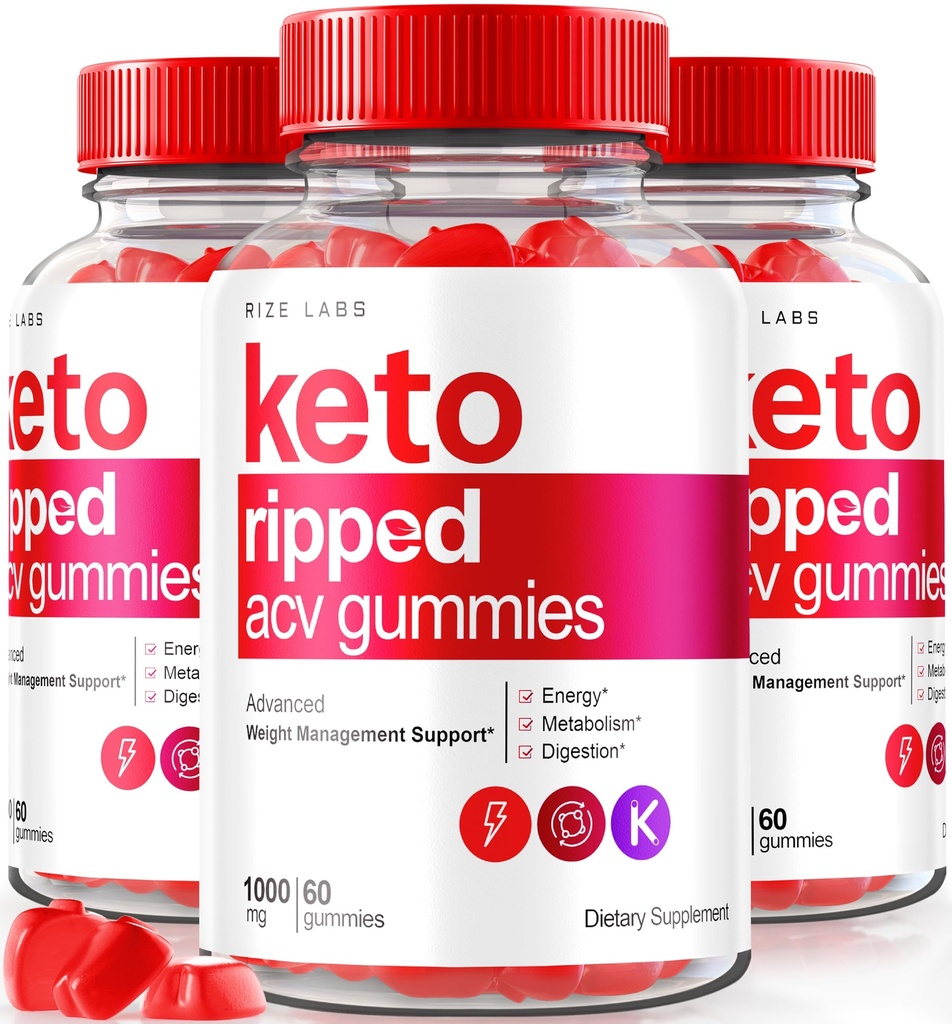 rize 实验室(3 Keto ripped ACV Gummys的包,官方 Keto ACV Gummys 高级体重损失支持,所有天然苹果苹果苹果苹果醋醋,Premium Keto Plus ACV Gomitas Reviews (180 Gummys))