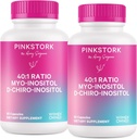 Pink Stork Myo-Inositol & D-Chiro Inositol补编 -- -- 妇女的荷尔蒙平衡 -- -- 孤儿支助 -- -- 40:1 比率 -- -- 妇女的生育率补充 -- -- 180卡普苏莱,两个月供应