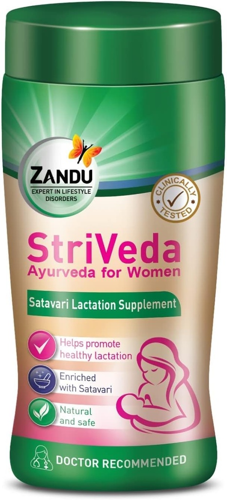 Nutranix TNA StriVeda Satavari增乳补充剂,210克,推荐医生,自然和安全