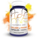 诺特罗匹克 Crucumin + Piperine Capsules + 1000mg Crucumin + 6mg Piperine + 60 计数