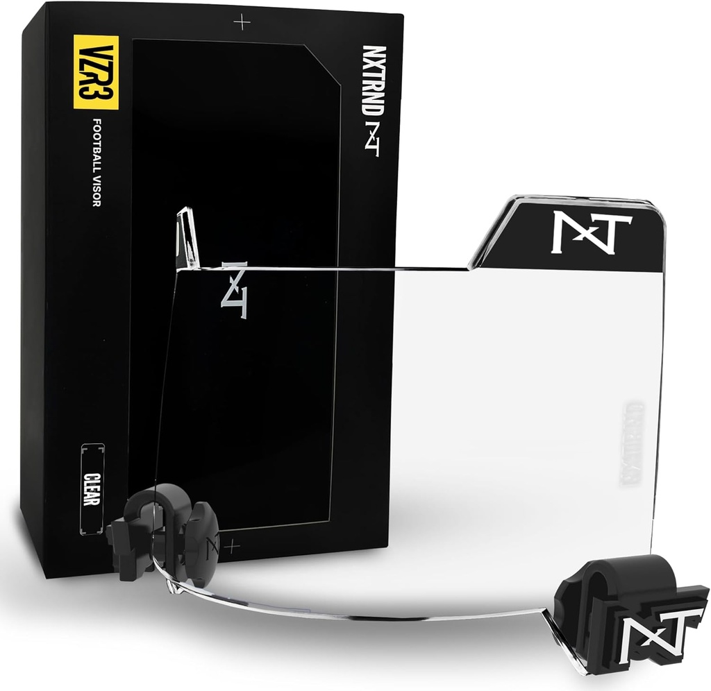 Nxtrnd VZR3 足球 Visor,曲轴连线技术,适合成人和青年足球盔甲