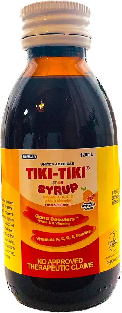 Tiki-Tiki 明星加糖浆 120毫升