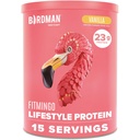 BIRDMAN Fitmingo Vegan 蛋白质粉 配有 Inositol, Collagen 助推剂, Hyaluronic Acid 和维生素 → 低卡布, 乳制品自由, 低卡路里 → 23g 植物蓝莓蛋白粉 配有 Myo-Inositol