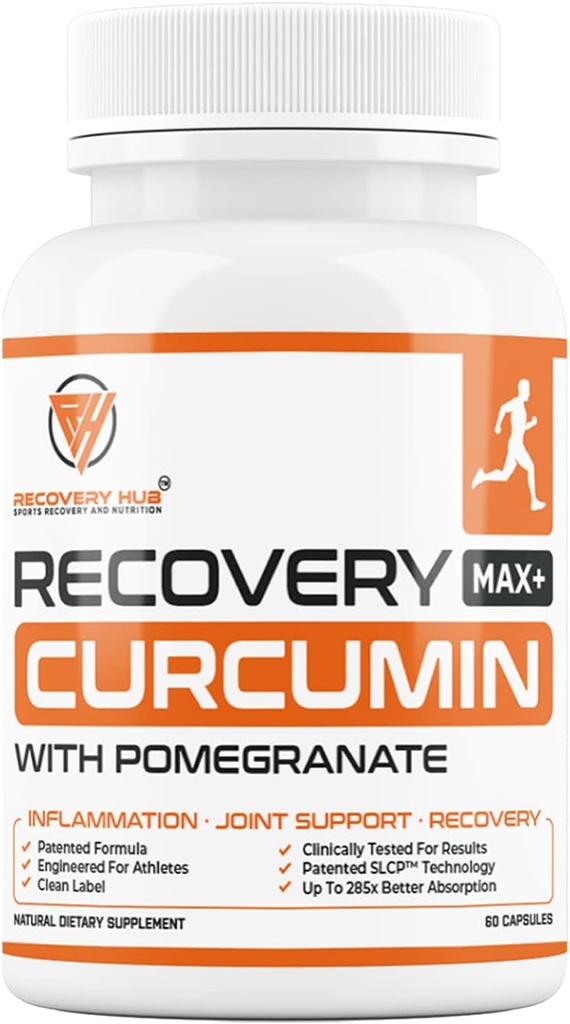 恢复 MAQX Turmeric/Curcumin 补充 - 支持心,脑,免疫系统,关节,肝脏,科隆健康 - 专利公式 - 最多285x 更多吸收 - Gluten Free + Vegan - 60 Capsules