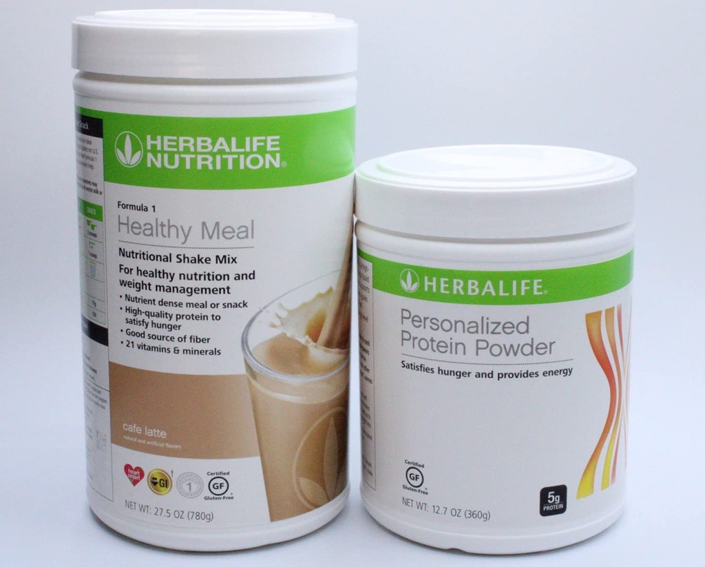 HERBALIFE (Duo) 一级健康食品营养摇摆混合剂(Cafe Latte) 个人化蛋白粉