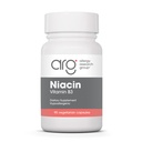 过敏研究组 Niacin 补充 - 男女维生素B3 Niacin 配有Flush, Nicotinic Acid, NAD, 250mg 蔬菜 Capsules - 90 Counter