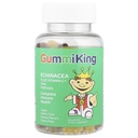Gummi King Echinacea + 维生素-C 锌补充剂,草莓/莱蒙/橘子/葡萄/樱桃/樱桃/柚子,60个