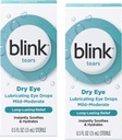 闪烁眼泪润滑眼滴(Mild-Modelate Dry Eye),0.5 FL OZ(15毫升) - 2-Pack