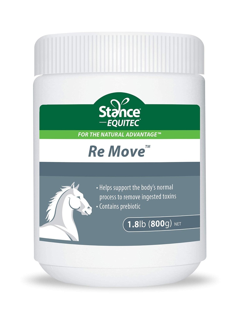 Stance Equitec Re Move - 支持身体去除不良毒素的正常过程的马补充剂,含有Probiotics - 1.5磅