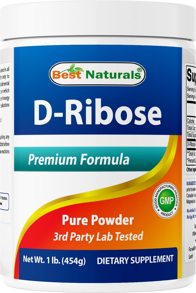 最佳自然 D- Ribose Powder 1英镑