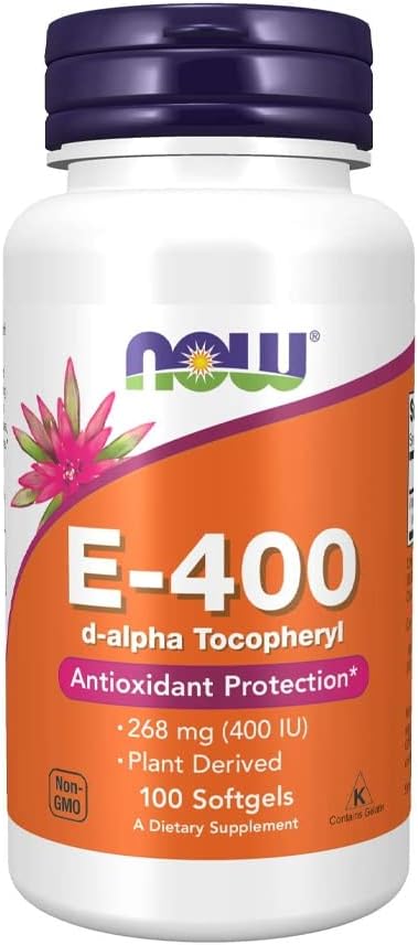 现在食品 维生素 E-400 混合托克弗罗醇 - 100 软胶