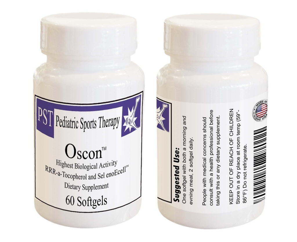 Oscon 60 ct - RRR-A-tocopherol & Selenium Nutraceutical 补编...