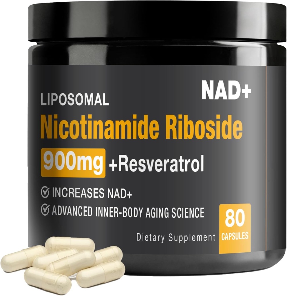 NAD+ 补充 - NAD+ 成人900mg 与尼科蒂南提·里博赛德(NR)和Resveratrol Quercetin USA-063-0911XL-141NAD