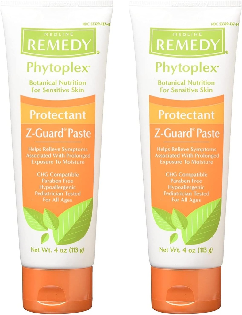 Medline Phytoplex Z-Guard 皮肤保护贴, 4 Ounce (Pack of 2)