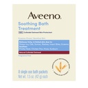 Aveeno Fragranse-无缝浴处理和浸泡,用于舒舒缓救济,100%的天然类固醇食堂,解脱痒症,因Eczema而刺激皮肤,8个单用途浴袋