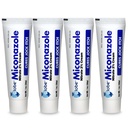 环球(4 Pack) Miconazole Nitrate 2% Antifungal Cream, Cures Most Athletes Foot, Jock Itch, Ringworm and More. 1 OZ Tube (英语).
