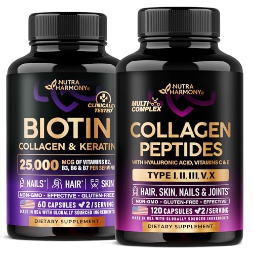 NUTRAHARMONY 生物锡、Keratin和Collagen Capsules