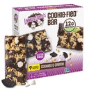 Lenny & Larry 的 Cookie-fied 蛋白条 – Cookies & Creme Vegan 蛋白条 9x45g – 带有12g Plant Protein & 5g Fiber – Gluten 自由动力条 Keto 友好,非GMO & Vegan