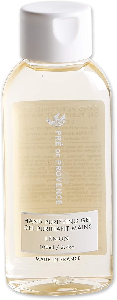Pre de Provence 高级酒精制手卫生器 Gel 软手,3.4 流体 Ounces, 柠檬