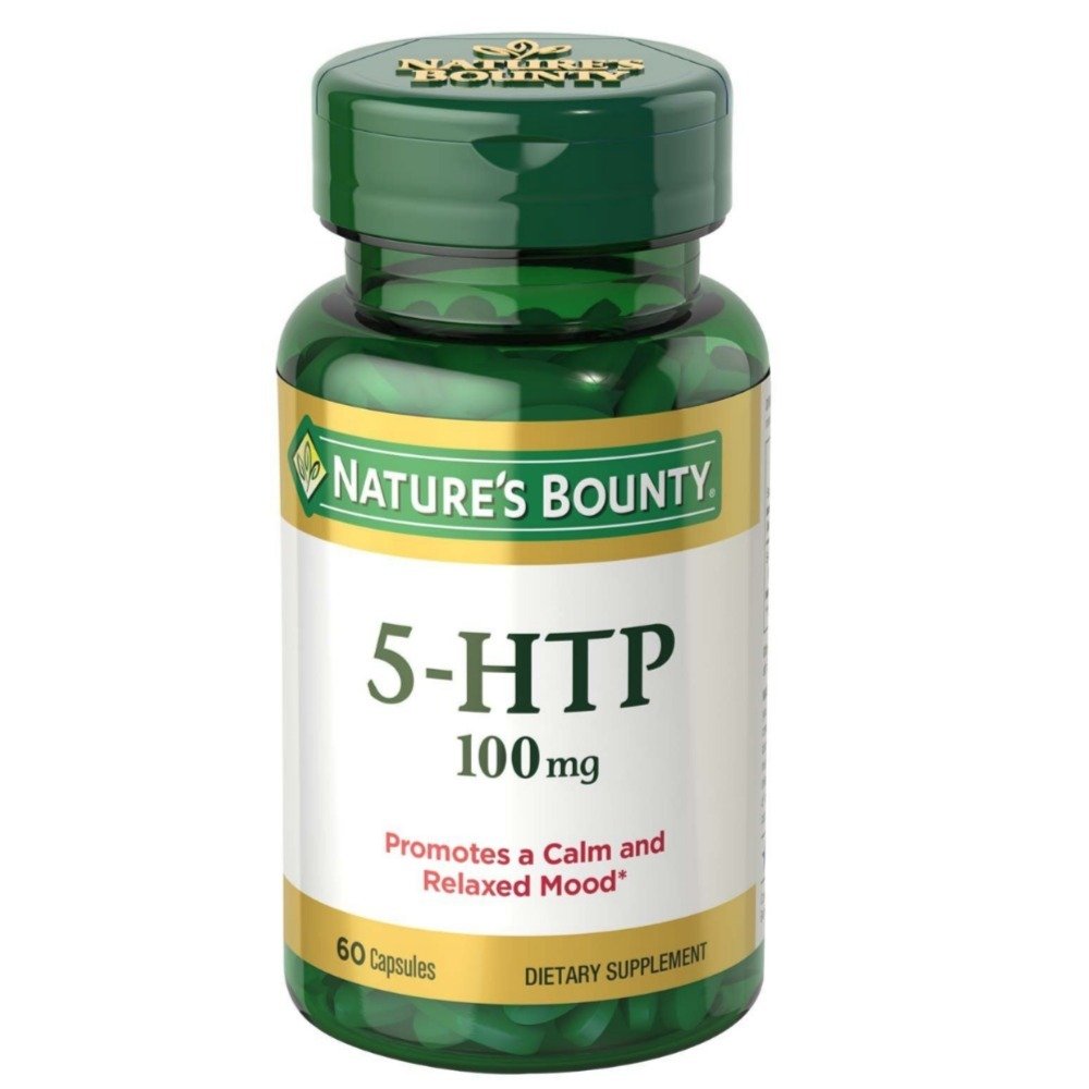 自然丰产5-HTP 100毫克Capsules 60 ea(包2)