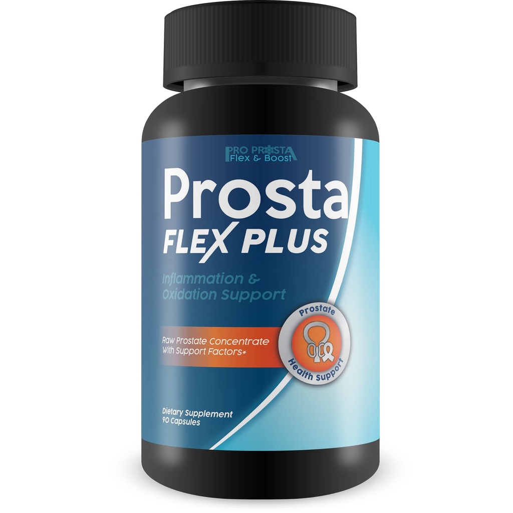 Prosta Flex Plus - 支持减少炎症,改善循环,减少氧化性应激反应,以及更好的整体健康 - 草药与前列腺的涡轮混合 - 男性公式