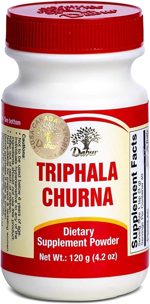 2 x Dabur Triphala Churna - (2 x 120克) 由 Dabur 编写