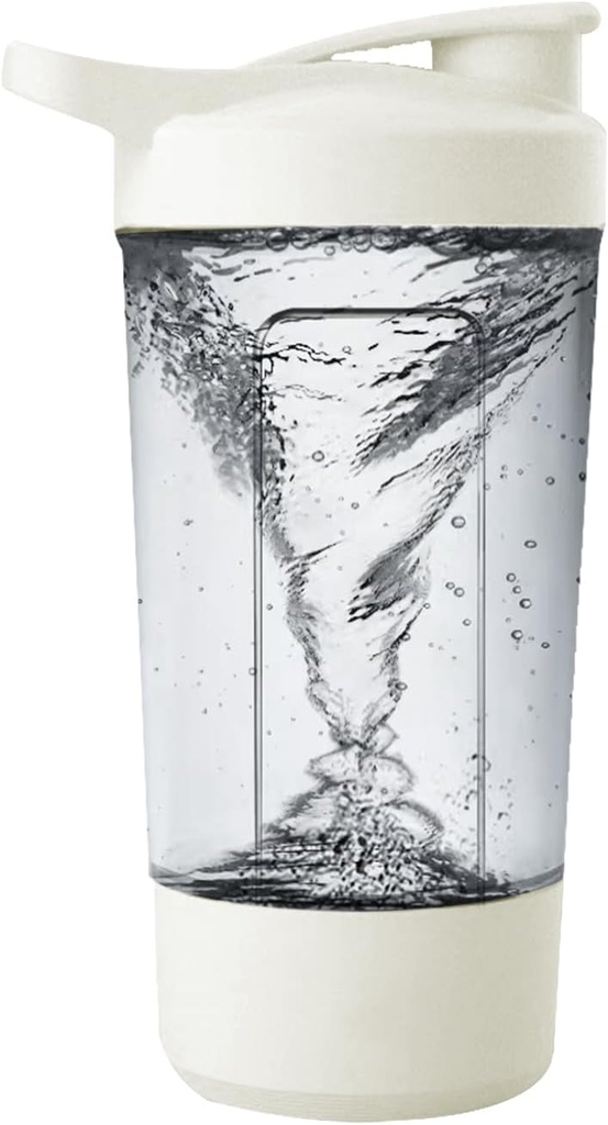 HOTSEVEN Premium Electron 蛋白质摇摆瓶,由Tritan-BPA Free-14 oz Vortex Portable Mixer Cup/USB 为蛋白质摇摆所制造的可充电摇摆杯