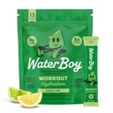 (原始内容存档于2018-09-29) (英语). Waterboy Workingout Hydrition QQ 2,960mg 无糖无电解质 Powter Packets L-Glutamine + Vitamins → No Sugar, All Natural, Gluten Free → 15 Drink Stick Mixes (Lemon Lime).