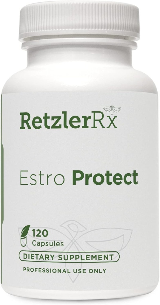 RetzlerTM博士的Estro保护 - 雌激素代谢和解毒支持公式 - DIM(Diindolylmethane) 配有 TrueBroc® Brocoli 提取器 - 荷尔蒙平衡与妇女健康*