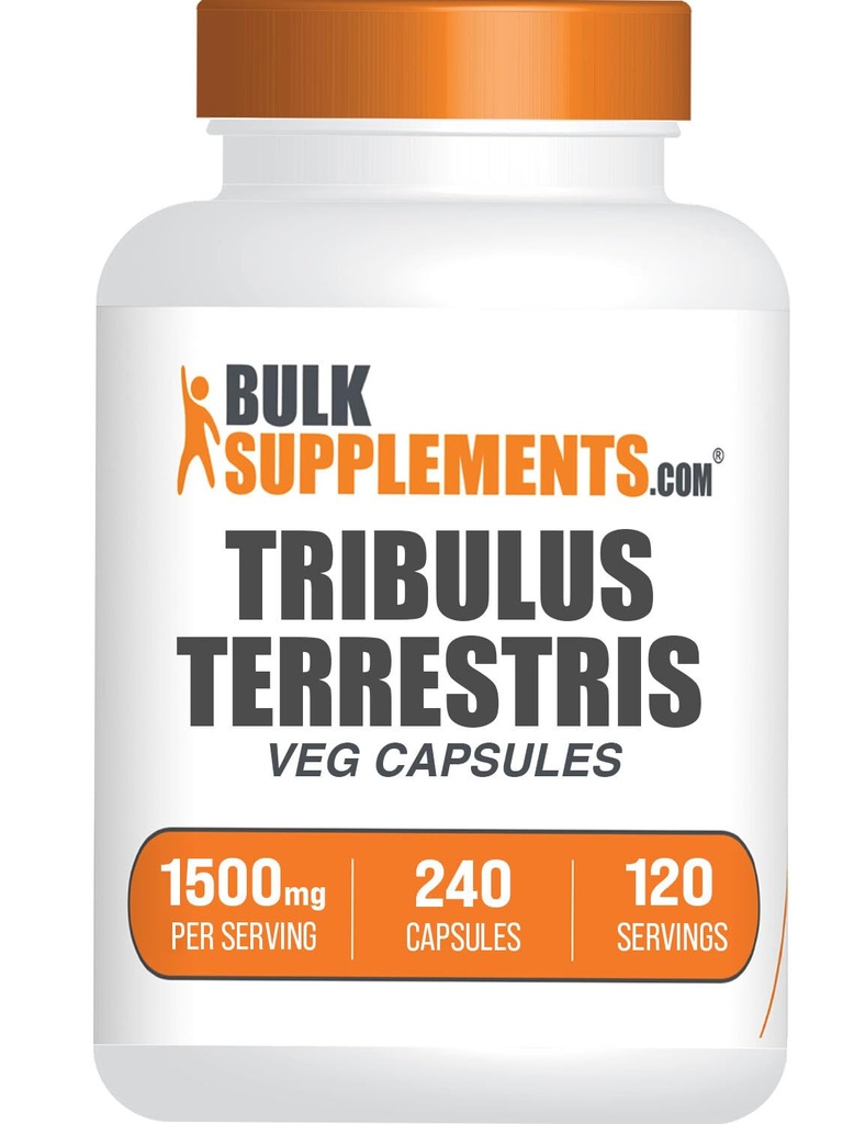 Bulk Assupports.com Tribulus Terrestris Capsules - 草药补编 Tribulus Terrestris 1500mg - Gluten Free, 2 Capsules per Service, 240 counter (Pack of 1) (中文(简体) ).