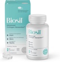 Biosil Collagen 助推剂补充剂 - 60 Vegan Capsules - 皮肤、毛发、钉子和联合体的专利 ch-OSA 活性剂 - 支持自然生产 - 30天供应