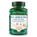 纯度产品 H.A. 联合和皮肤超级配方生物细胞Collagen w/Hyaluronic酸支持健康联合灵活性、健康共性流体和润滑剂 - 5-Loxin - 90 Capsules(1)