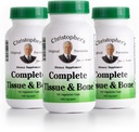 Christophers Profiles博士 完整组织与骨骼,440mg,100 Capsules(3包)