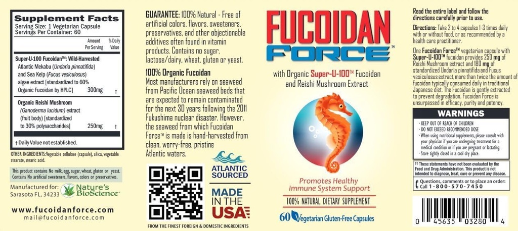 FUCOIDAN FORCE — 24瓶包装