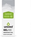 单色Gel 100 - Vegan Energy Gel for Endurance Athletes Runles & Cyclists - 100kcal - 盐酸Lime - Pack of 6