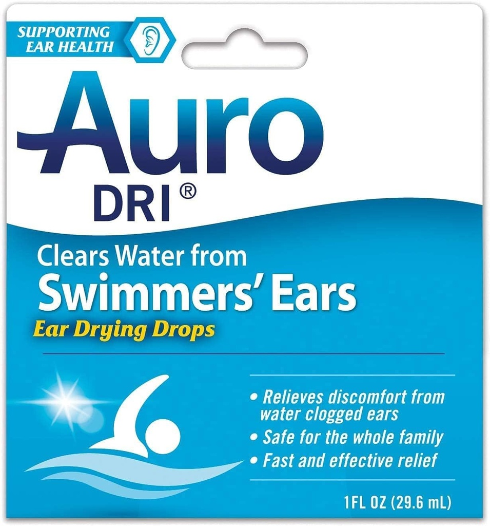 德尔制药 Auro-Dri Ear-Drying Aid 1 fle oz (29.6毫升)