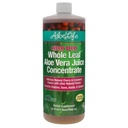 Aloe Life - 全叶 Aloe Vera Juice, 认证有机体,无糖(Chery Berry, 32 oz)